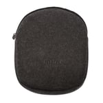 Jabra Evolve2 75 Headphone Case - 1 x Carry Pouch for Jabra Evolve2 75 Stereo Headphones - Round Carry Case for Headset Protection - Black