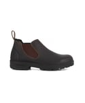 Blundstone Unisex #2038 Stout Brown Chelsea Boot - Size UK 10.5
