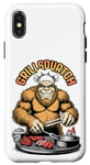 iPhone X/XS Bigfoot BBQ Grillsquatch Sasquatch Barbecue Grill Cook Chef Case