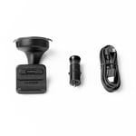 TomTom Sat Nav Windscreen Mount Click-and-Drive plus Car Charger and USB Cable for all TomTom 5'' and 6'' GO and GO Professional Models (check compatibility list below)