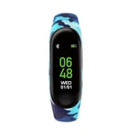Tikkers Series 1 Kids Smart Fitness Tracker Blue Camouflage One Size