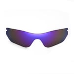 Walleva Purple Polarized Replacement Lenses For Oakley Radar Edge Sunglasses