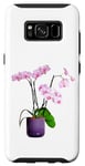 Coque pour Galaxy S8 Fleur d'orchidée - Amoureux des plantes fleuriste