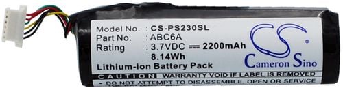 Batteri ABC6A for Philips, 3.7V, 2200 mAh
