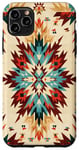 iPhone 11 Pro Max Turquoise Inlay Southwestern design Aztec pattern Case