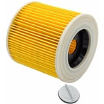 Vhbw - filtre à cartouches compatible avec Kärcher a 2554 Me, a 2604, a 2654 Me, a 2656 x Plus, a 2901, A2000 aspirateur