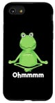 Coque pour iPhone SE (2020) / 7 / 8 Ohm Yoga Grenouille Méditation Namaste Amphibien Relaxation