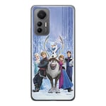 ERT GROUP Coque de téléphone Portable pour Xiaomi MI 12 Lite Original et sous Licence Officielle Disney Motif Frozen 001 Parfaitement adapté à la Forme du téléphone Portable, Coque en TPU