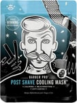 BARBER PRO Post Shave Cooling Face Mask with Anti-Aging Collagen |, Aloe Vera, T