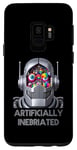 Galaxy S9 Funny AI Artificially Inebriated Drunk Robot Stoned Tipsy Case