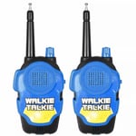 Walkie-talkie for Barn i 2-pack, Blå