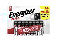 Energizer Max Aa-Batteri Alkali-Mangan 1.5 V 16 Stk