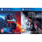 Mass Effect - Legendary Edition (PS4) & Star Wars JEDI: Fallen Order (PS4)