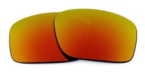 NEW POLARIZED FIRE RED REPLACEMENT LENS FOR OAKLEY MAINLINK SUNGLASSES