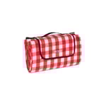 Picknickfilt 200 x 200 cm rutig