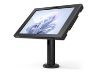 Compulocks Surface Pro 8-11 Apex Enclosure Rise Stand 8" - Ställ - Synliga Kameror Och Sensorer Fram/Bak - För Surfplatta - Metallram - Svart - För Microsoft Surface Pro 10, Pro 8, Pro 9