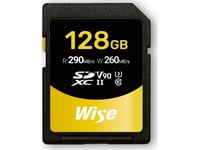 Wise Sdxc Uhs-Ii V90 128Gb R:290Mbs / W:150Mbs Wi-Sd-N128