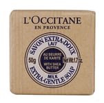 L'Occitane Lait MILK Extra Gentle Soap Bar With Shea Butter 50g