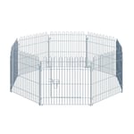 Utomhus valphage 8 delar B63xH60 cm djur