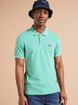 Levi's Housemark Logo Regular Fit Polo Shirt - Green, Green, Size L, Men