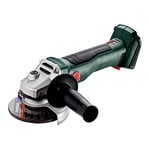 Metabo 602373850 Cordless Angle Grinder W 18 L BL 9-115 (18 V, Without Battery, Disc Diameter 115 mm, Maximum Cutting Depth 27 mm, Spindle Thread M14)