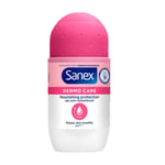 Sanex Dermo Care Roll On 50ml Pack of 1 Mild Anti-perspirant 48h Nourishing