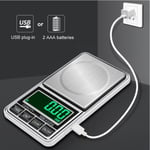 1000g Portable Pocket Electronic Scale Jewelry Weighing Mini Dig 500g/0.1g