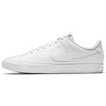 Nike Court Legacy Big Kids' Shoe, White/White, 36.5 EU