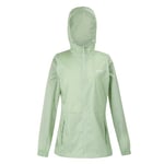 Regatta Womens Pack It Iii Durable Shell Waterproof Jacket, Quiet Green, 20 EU