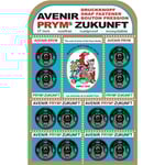 Prym tryckknappar 17 mm Svarta Zukunft card