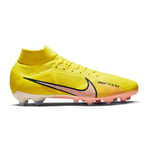 Nike Zoom Mercurial Superfly Ix Pro Ag Football Boots Yellow EU 43 UK 8.5 unisex