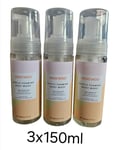 3 X Woo Woo Gentle Foaming Body  Wash Plant-Based Care Ideal For Menopause Use