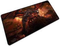 Awesome Mouse Mat, Mouse Pad Gaming Mouse Pad Large Mouse Mat World Of Warcraft Game Keyboard Mat Cafe Mat Extended Mousepad For Computer Desktop PC Mouse Pad (Color : C, Size : 900 * 400 * 3mm)