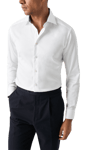 Eton Signature Twill-skjorta Contemporary Fit Vit