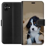 Samsung Galaxy A05 Svart Plånboksfodral Valp
