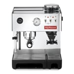 La Pavoni - Kombinerad Manuell Kaffemaskin med Kvarn Rostfritt stål