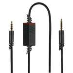 Hörlurs ljudkabel med mute funktion till Logitech Astro A40