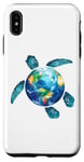Coque pour iPhone XS Max Save The Planet Turtle Recycle Ocean Environment Earth Day