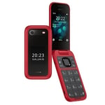 Nokia 2660 Dual Sim Flip - Mobile Phone, Red - New