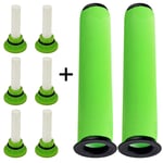 Scented Cartridge Freshener Tabs + 2 Filters for GTECH AirRam MK2 K9 Vacuum