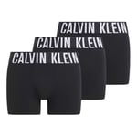 Calvin Klein Kalsonger 3P Intense Power Trunks Svart bomull X-Large Herr