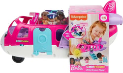 New - Fisher-Price - Little People - Barbie Dream Plane - Playset - Ages 1 to 5