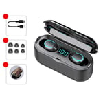 Fashion Bluetooth Earphone, Wireless Earphones, Bluetooth Sport Earbuds Auto Pairing Headphone Double Pass Ear-In Headset, with Mic, for Gym Running