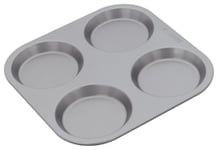 Judge JB16 Non-Stick Yorkshire Pudding Tin with 4 Cups, Dishwasher Safe 23cm x 23cm x 1.5cm - 5 Year Guarantee