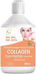 Liquid Collagen Peptides Supplement, Faster Absorption Dietary Hydrolyzed Drink,