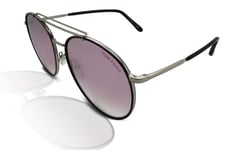 Tom Ford Sunglasses Men's FT0694 Wesley 16T Silver/Purple