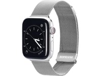 Dux Ducis Dux Ducis Magnetiskt Armband Till Watch 7 / 6 / 5 / 4 / 3 / 2 / Se (45 / 44 / 42Mm) Magnetiskt Armband Silver (Milanese Version)