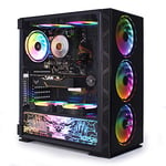 Veno Scorp RGB Gaming PC - Intel Core i5 9400F 4.1GHz, GTX 1660 SUPER 6GB, 16GB 3000MHz, 240GB Solid State Drive, 1TB Hard Drive, Windows 10 Installed with Neonzilla 8 FAN