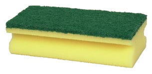 Abena Kökssvamp meds slipmedel gul/grön 10-pack