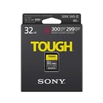 Genuine Sony 32GB G-Series Tough SD SDHC Card UHS-II, 300MB/s, UK Seller